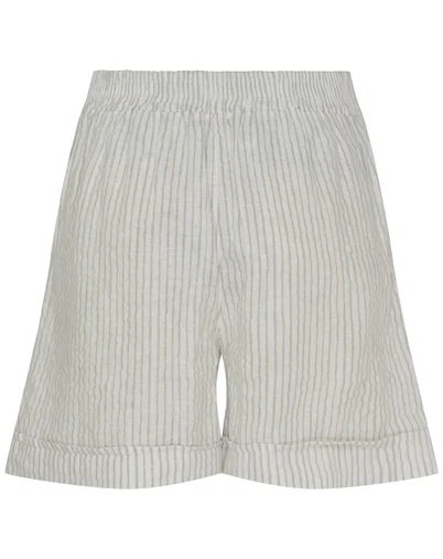 Marta du Chateau - MDCSophia Shorts - Panna Grey Stripe